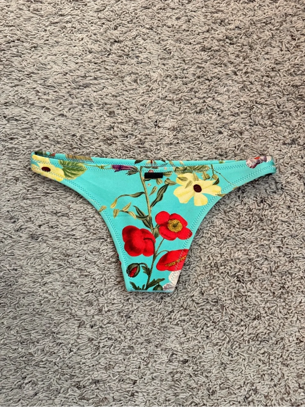Triangl Bikini Bottom Floral Tropical Print XS - Picture 2 of 6